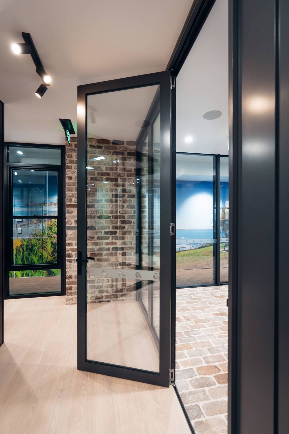 Carinya bifold door operation demonstration at CVD Windows and Doors